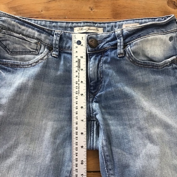 Mavi Jesy low rise jeans skinny ankle zippers embellishment soft lightweight 29 - Picture 13 of 15